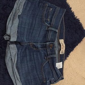 Hollister jean shorts